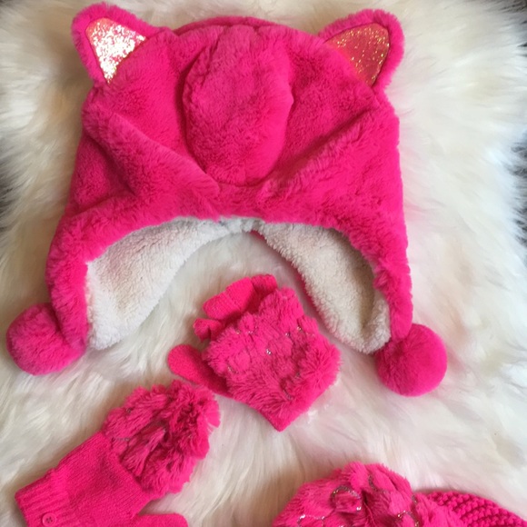 The Childrens Place Girls Mittens